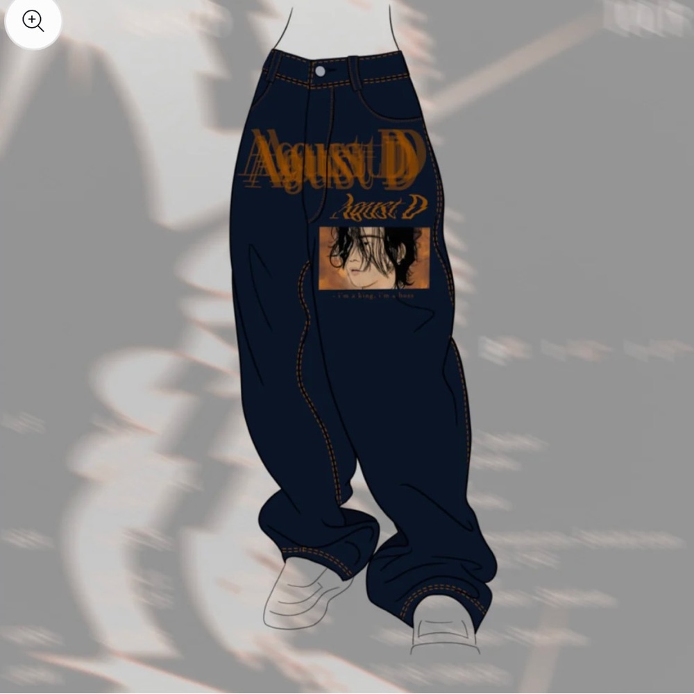 BTS Agust D | Suga oversized jeans